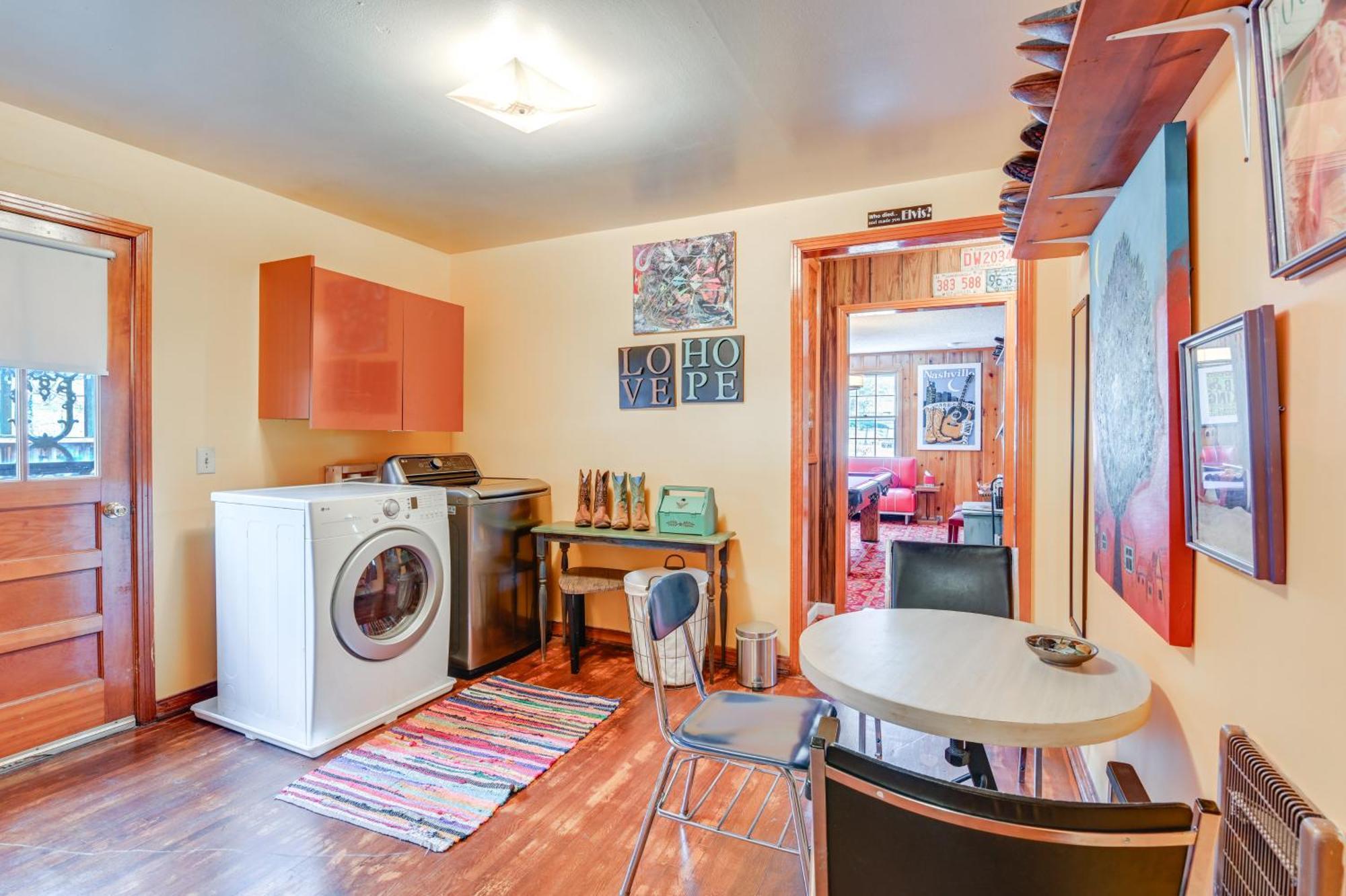 6 Mi To Downtown 70S-Themed Home In Nashville! Exterior foto