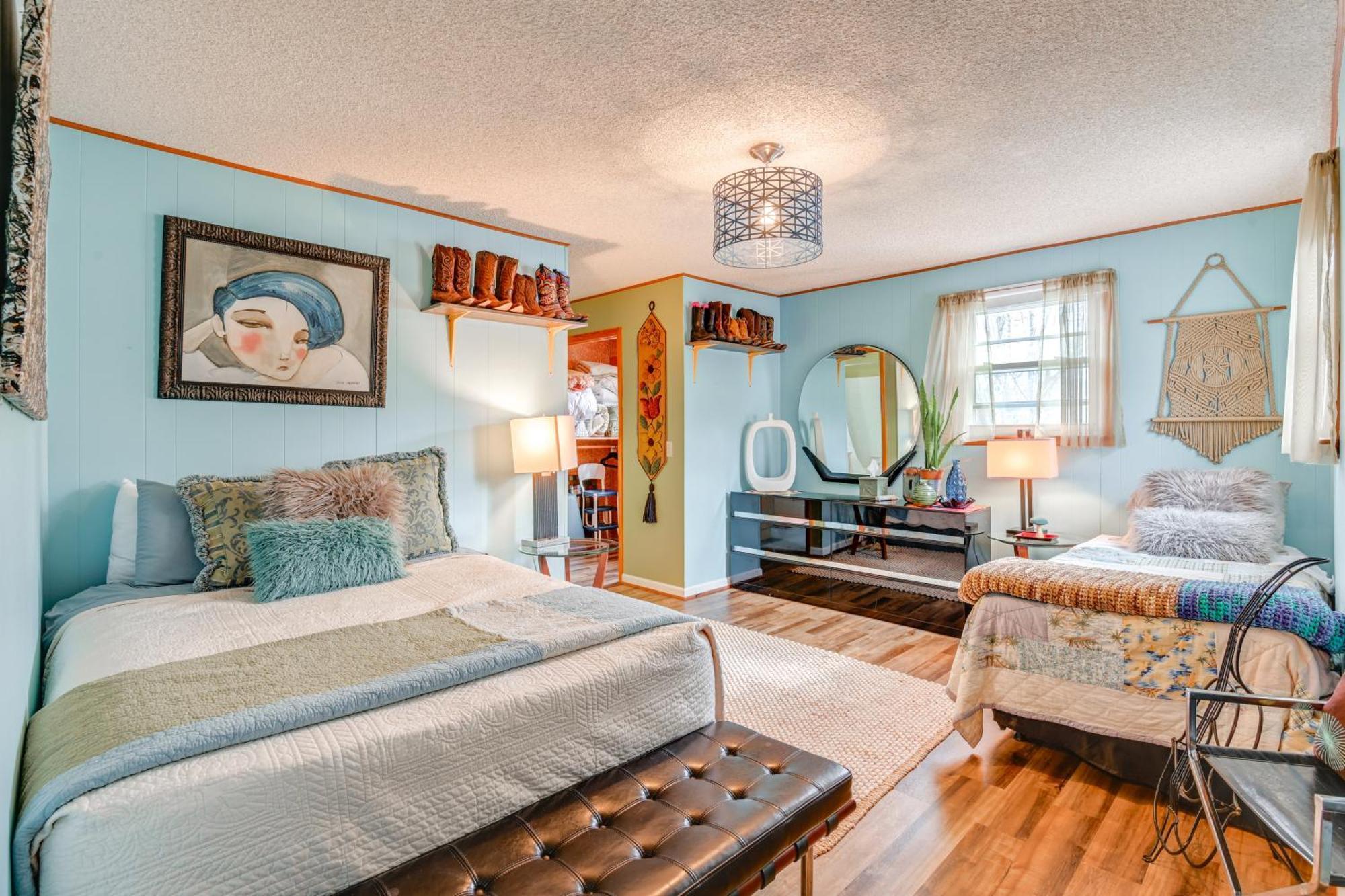 6 Mi To Downtown 70S-Themed Home In Nashville! Exterior foto