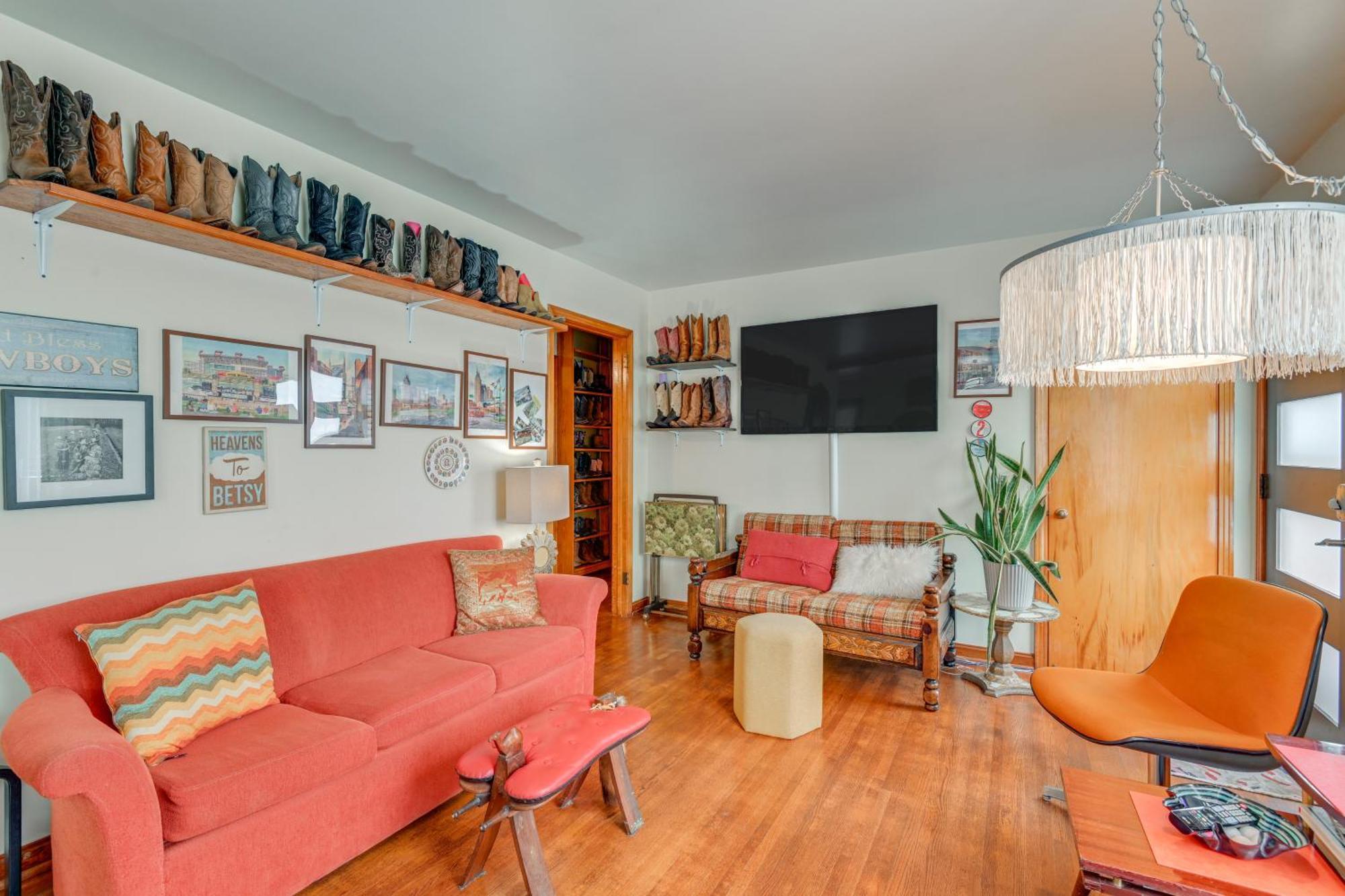 6 Mi To Downtown 70S-Themed Home In Nashville! Exterior foto