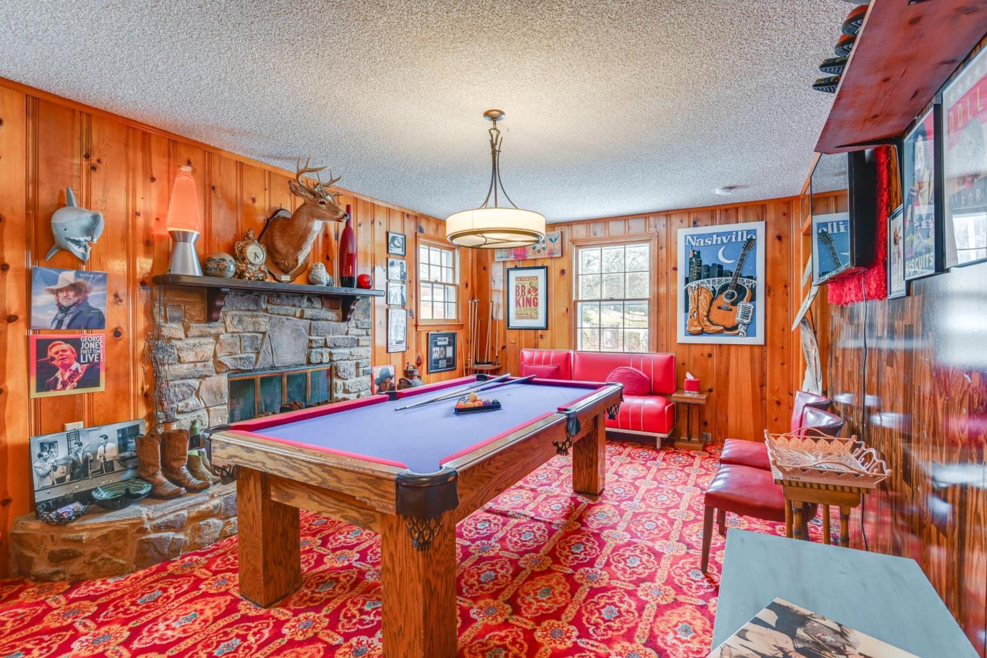 6 Mi To Downtown 70S-Themed Home In Nashville! Exterior foto