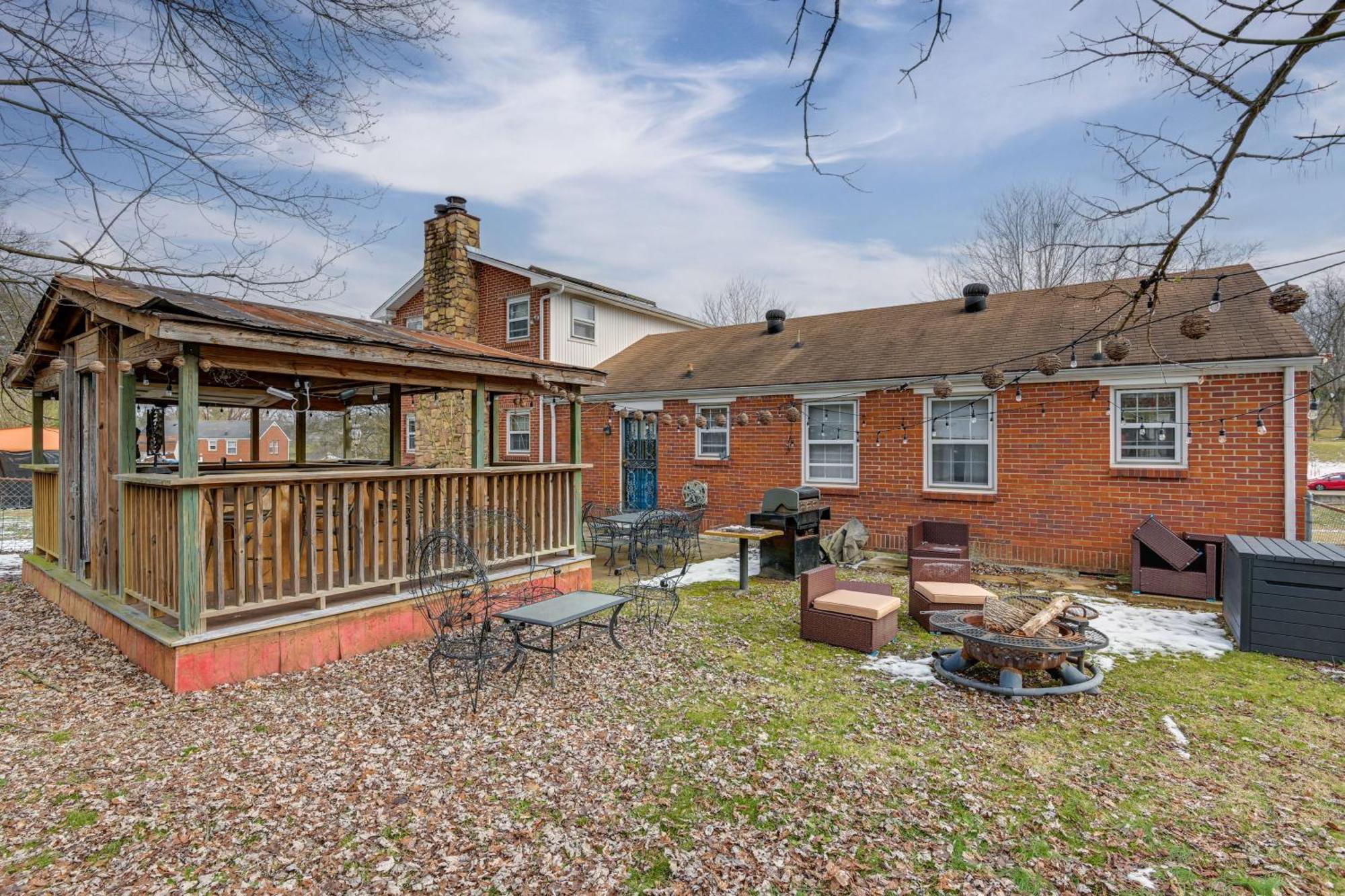 6 Mi To Downtown 70S-Themed Home In Nashville! Exterior foto