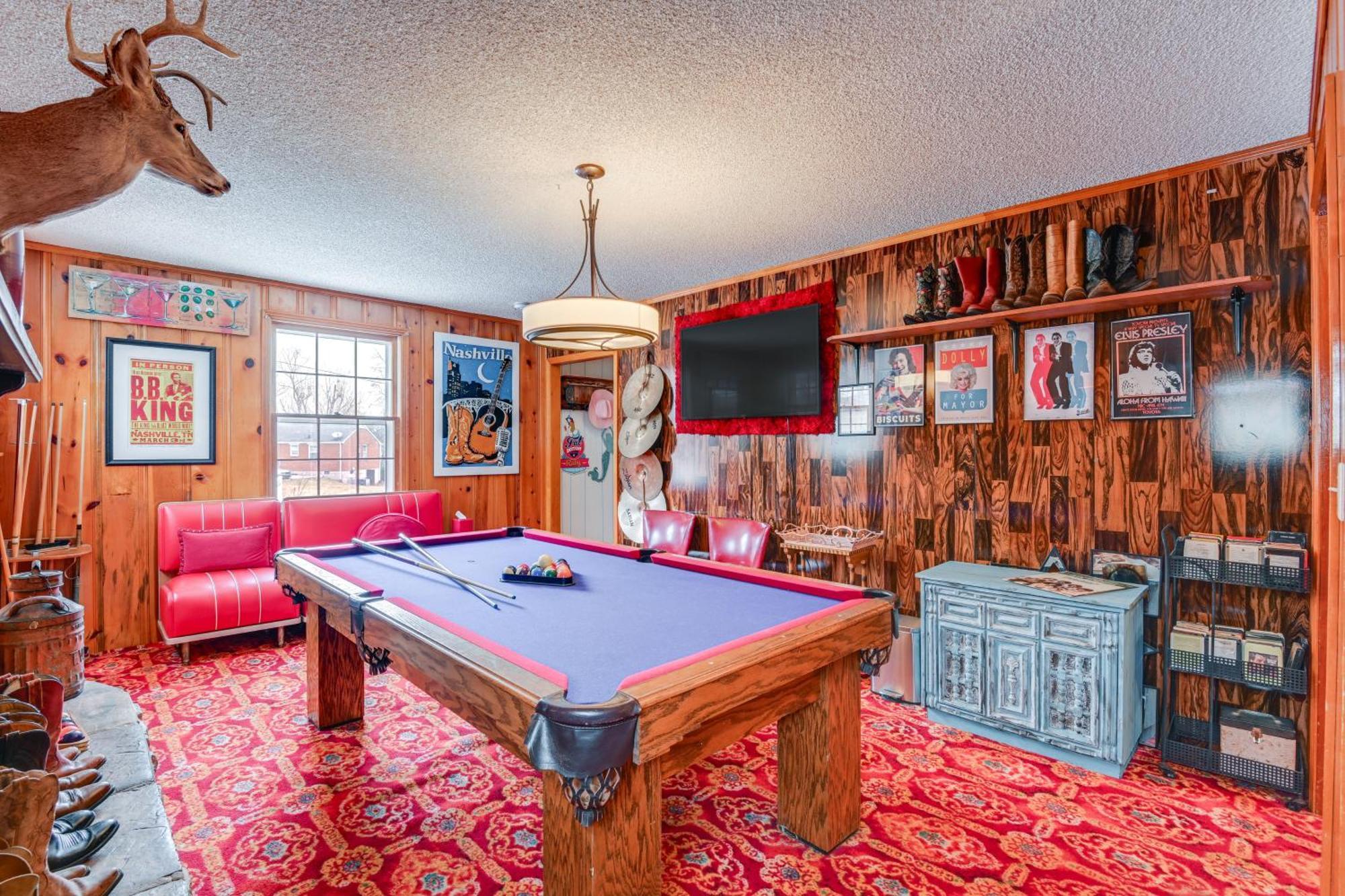 6 Mi To Downtown 70S-Themed Home In Nashville! Exterior foto